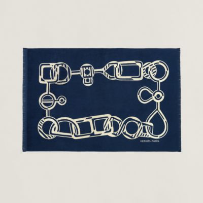 ポーチ 《ネオバン・タラサ》 MM - ブルー | Hermès - エルメス